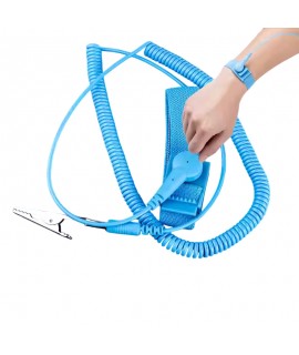 สายรัดข้อมือป้องกันไฟฟ้าสถิต สายรัดข้อมือป้องกันไฟฟ้าสถิต